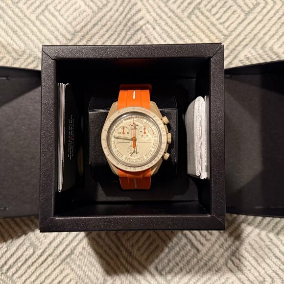 MISSION TO JUPITER - Swatch Omega Bioceramic Moon Watch - Picture 2 of 4